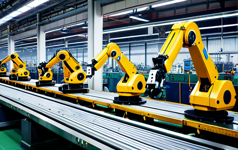 기계공학 기계제작기술 - CNC Machining in a Modern Factory**

"A fully clothed professional engineer observing a CNC machine ...