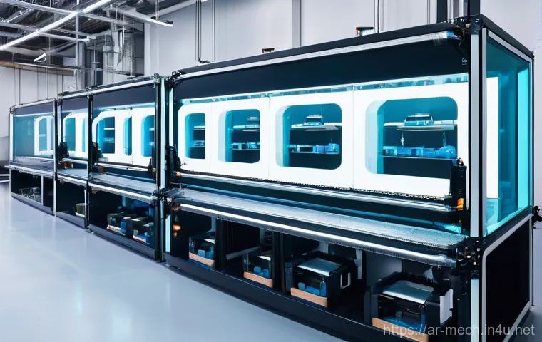 기계공학 3D프린팅기계설계 - **Prompt 2: Diverse Applications of 3D Printing and Innovative Materials**
    A dynamic montage sho...