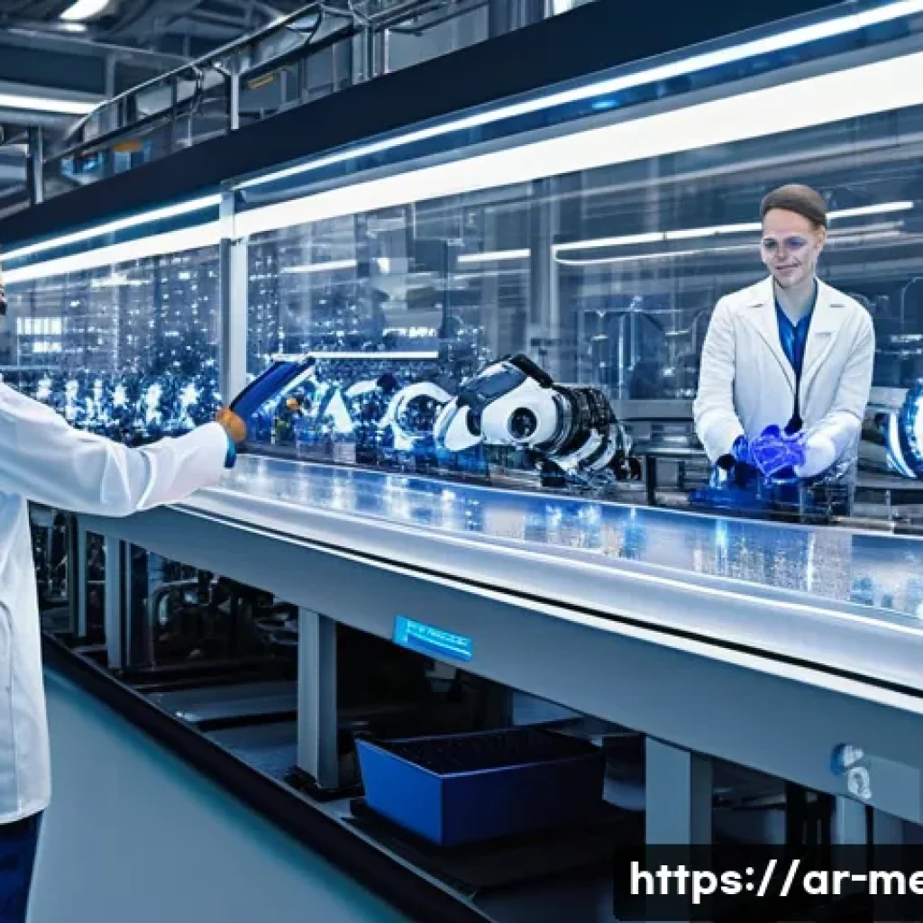 기계공학 산업기계시스템설계 - **Prompt 1: The AI-Driven Smart Factory of Tomorrow**
"A wide-angle, futuristic shot of a gleami...